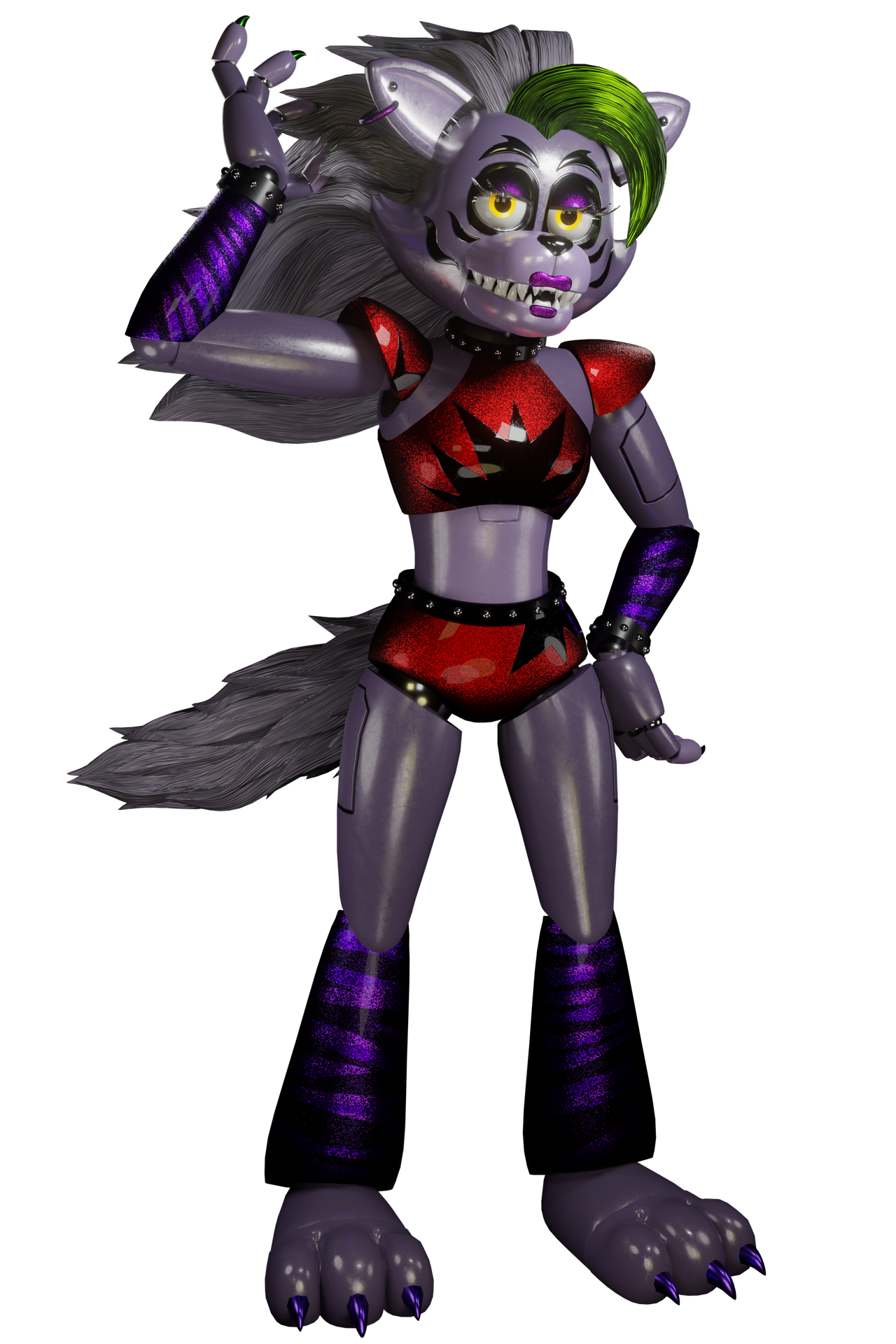Glamrock Roxy Retextured by e74444444444 on DeviantArt Glamrock Roxy Retextured by e74444444444 on DeviantArt