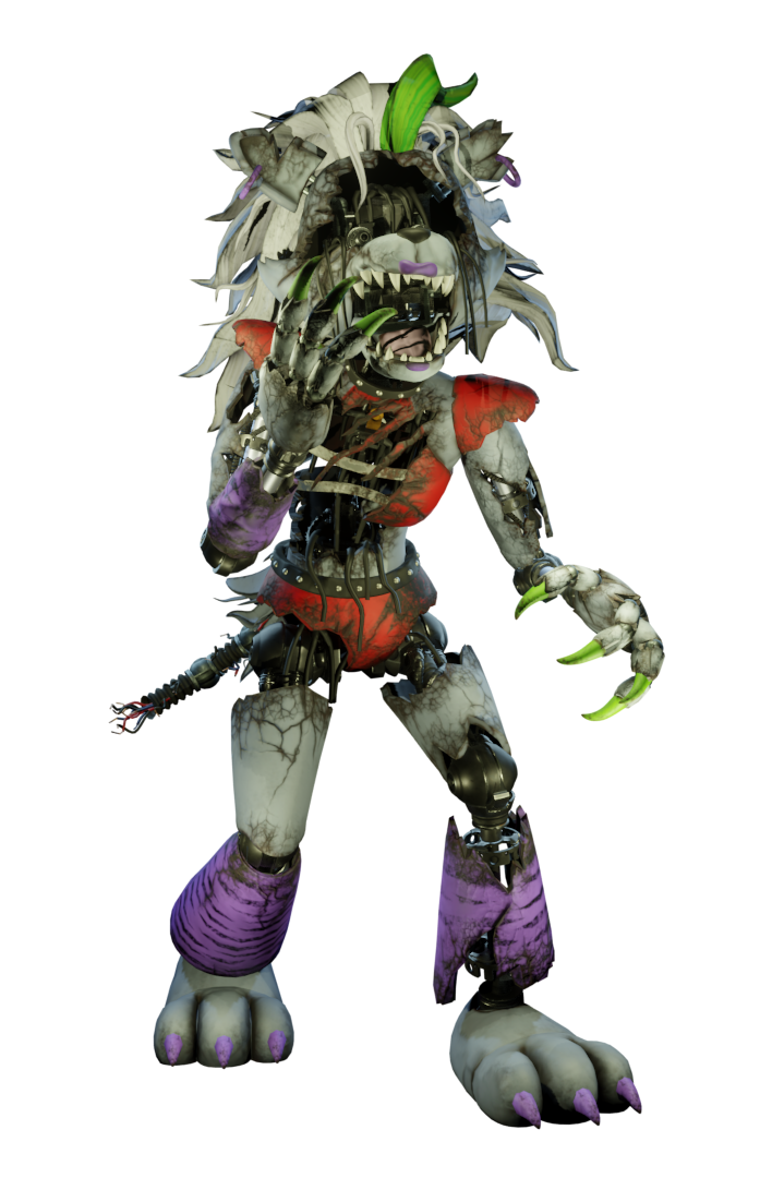 Shattered Roxy by e74444444444 on DeviantArt