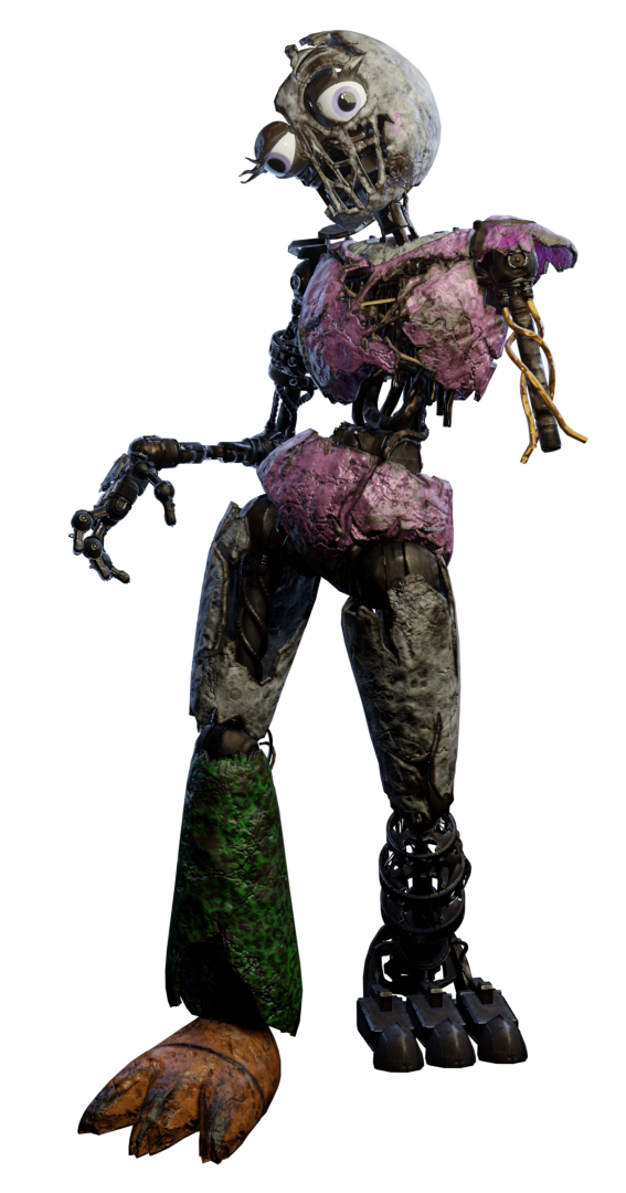 Melted Glamrock Chica Minecraft Skin melted-glamrock-chica-minecraft-skin