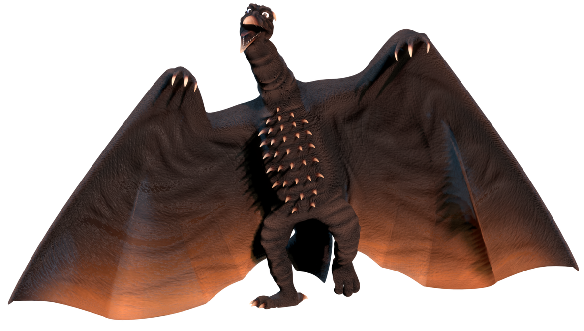 Rodan Render by e74444444444 on DeviantArt