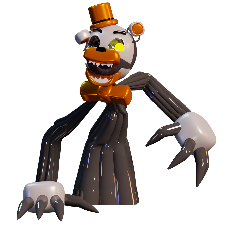 Stylized Molten Freddy Render With Rig by e74444444444 on DeviantArt