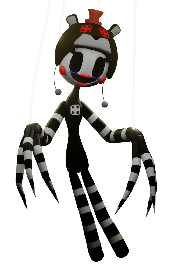 FNAF/C4d] The Puppet Render by 19SharkyTheShark19 on DeviantArt