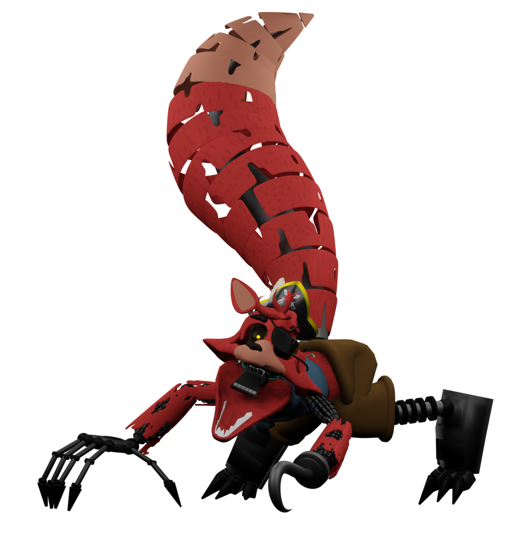 SFM FNAF] Withered Foxy by ElgreenioMals on DeviantArt