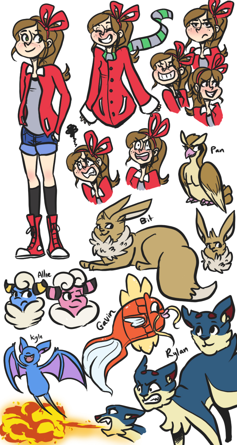 Nuzlocke Sketches 02