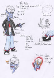 The Author reference sheet.