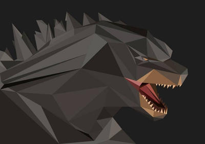 Godzilla Head Rolimons Godzilla Polygon head by BaKaiju on DeviantArt