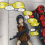 Deadpool and Mukuro Ikusaba