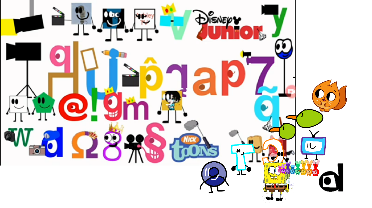 tvokids logo bloopers 2 take 2 nickelodeon font 