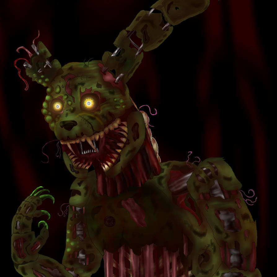 Spring Trap Twith Fanmade Twisted Springtrap (update) by RoseTheCuteRabbit on DeviantArt