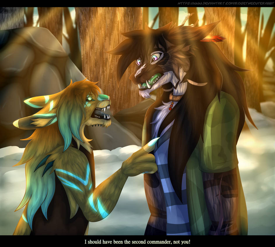 Arguing by RoseTheCuteRabbit on DeviantArt
