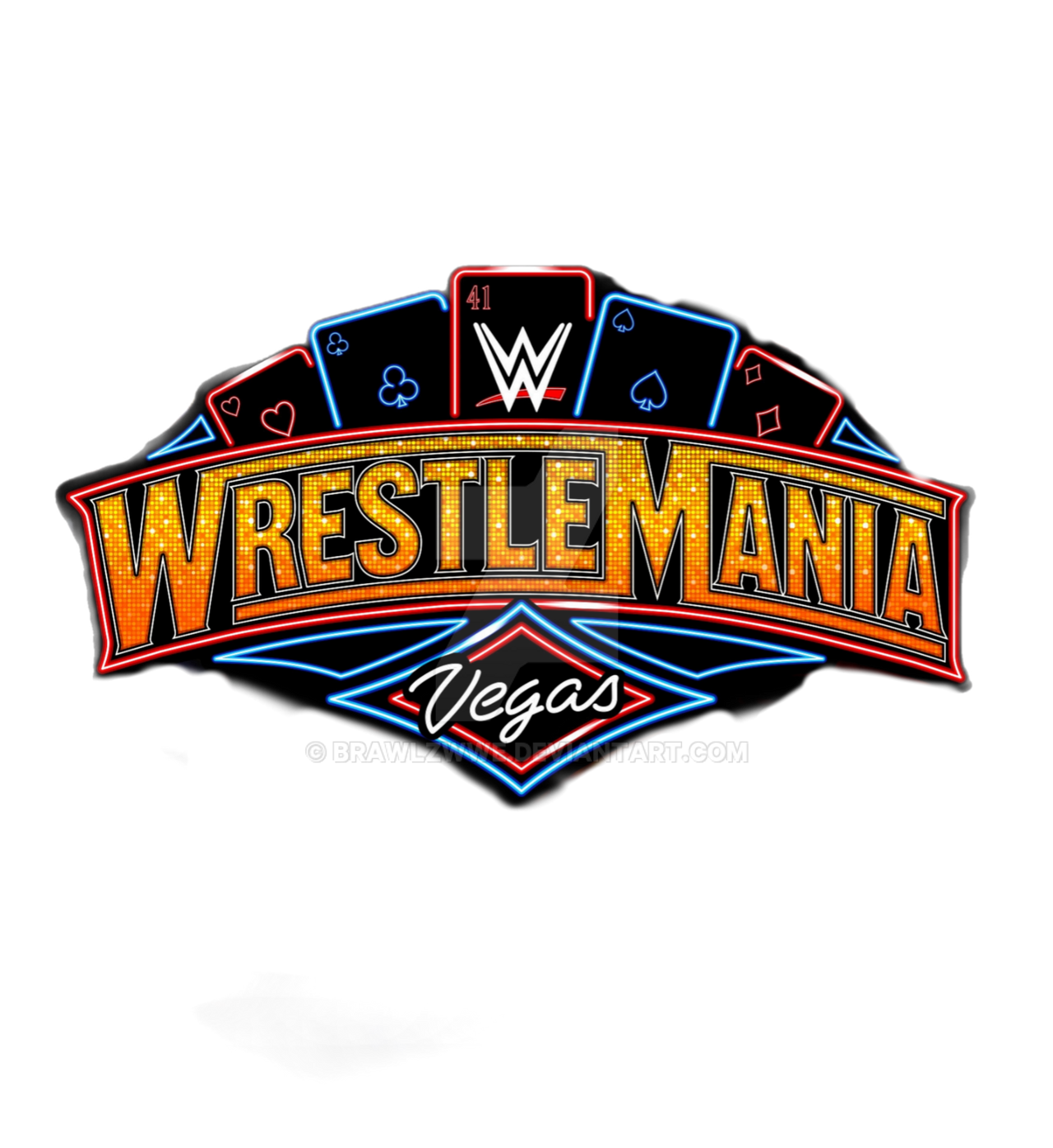 WRESTLEMANIA 41 OFFICIAL LOGO 2025 by brawlzWWE on DeviantArt