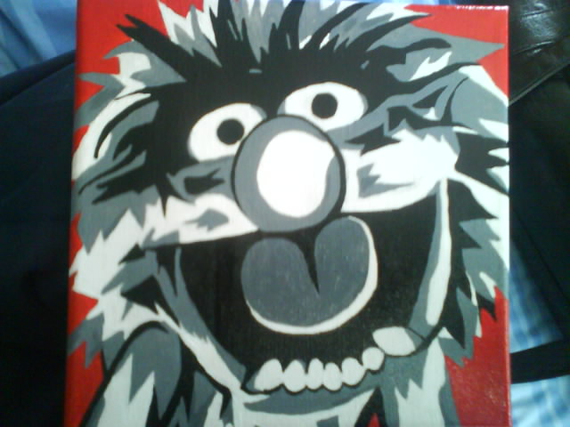 Animal from the muppets