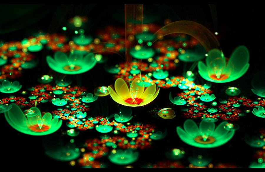 Spring Magic Pond... by FeliFairy Spring Magic Pond... by FeliFairy