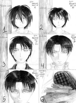 Levi's height progress