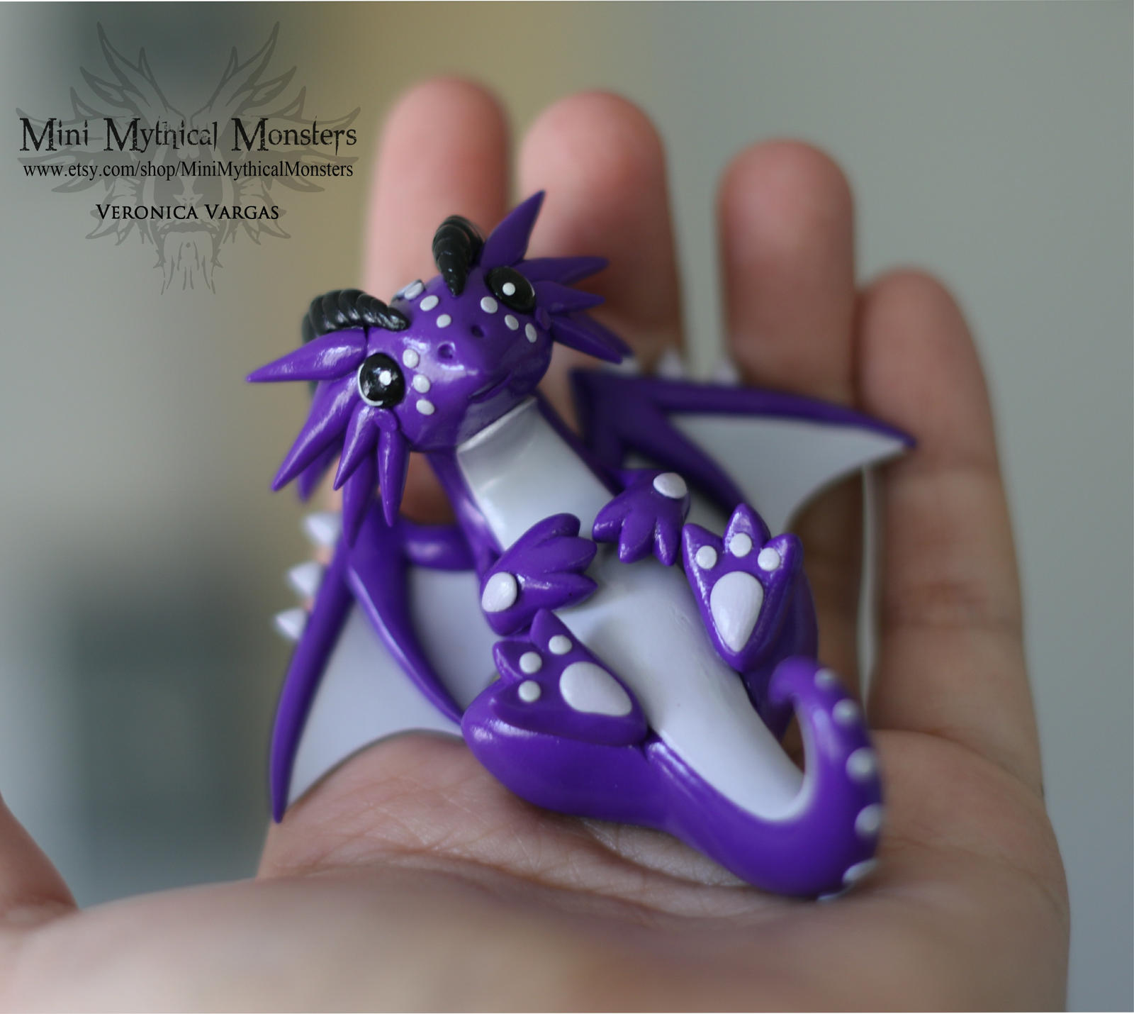 Purple and White Dragon 2