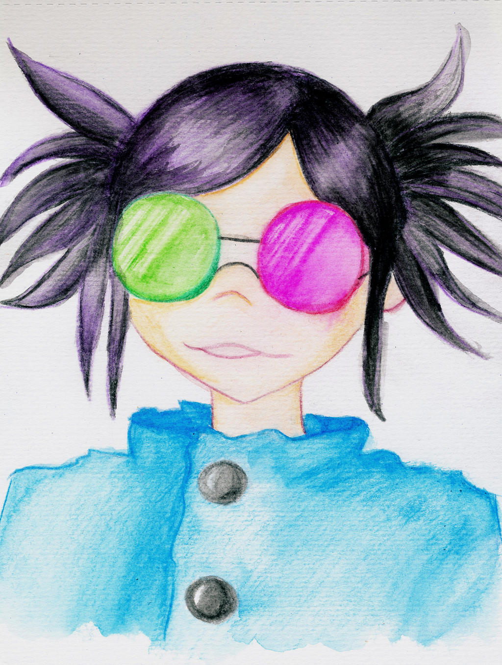 Noodle from Gorillaz by unikorn