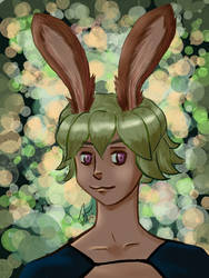 Male Viera - practice with Krita