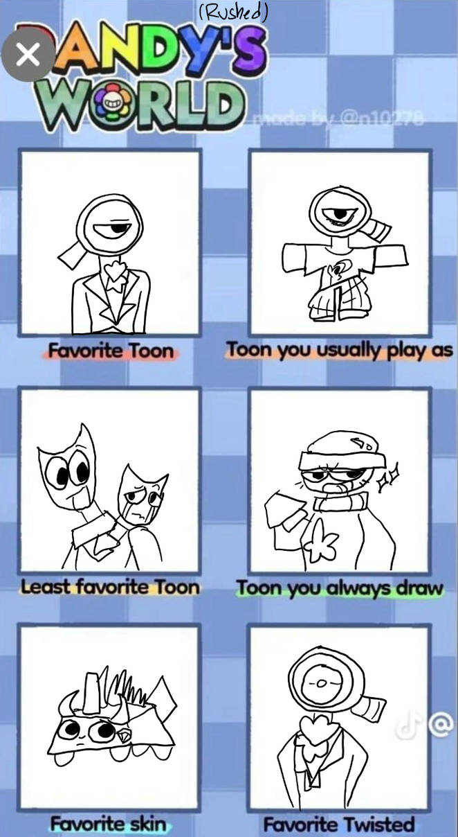 Rushed Dandys World Chart! by theepikanimenerd on DeviantArt