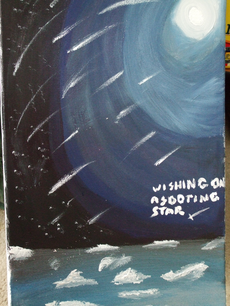 wishing on a shooting star...