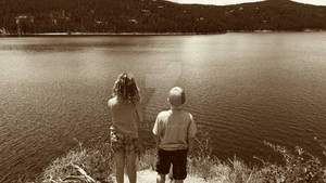 Barker reservoir, Nederlands, CO Sepia