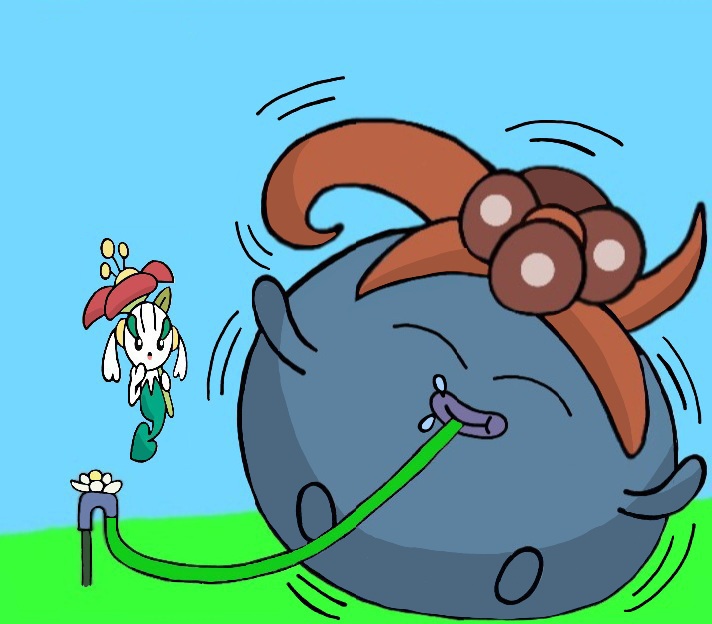Flower Pokemon Inflation Inflated Plant Pokemon 3/7 by ThunderGamer025 on DeviantArt