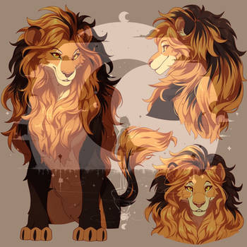 (OPEN) AI lion Adoptable - 22