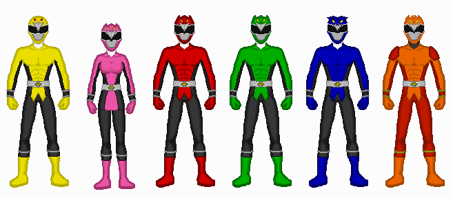 Comission - Power Rangers Birds?