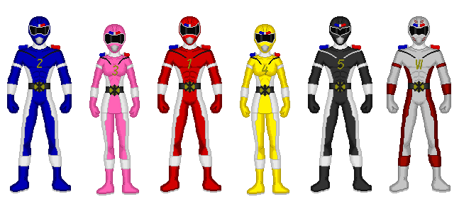 Comission - Power Rangers Rescue Team by Kaiserf11 on DeviantArt