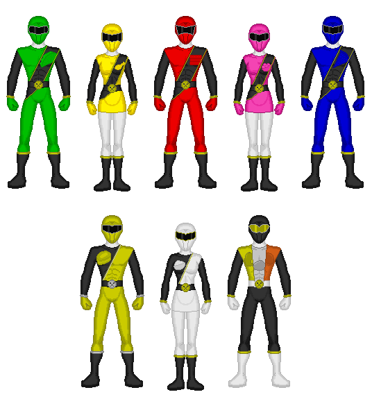 Comission - Power Rangers Food Theme by Kaiserf11 on DeviantArt
