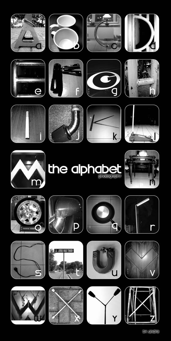 the alphabet