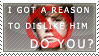 Dislike JB for a reason Stamp
