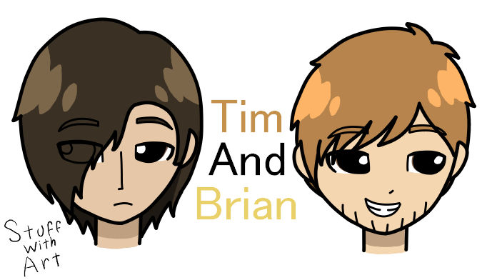 Tim and Brian by veronicastuffwithart on DeviantArt
