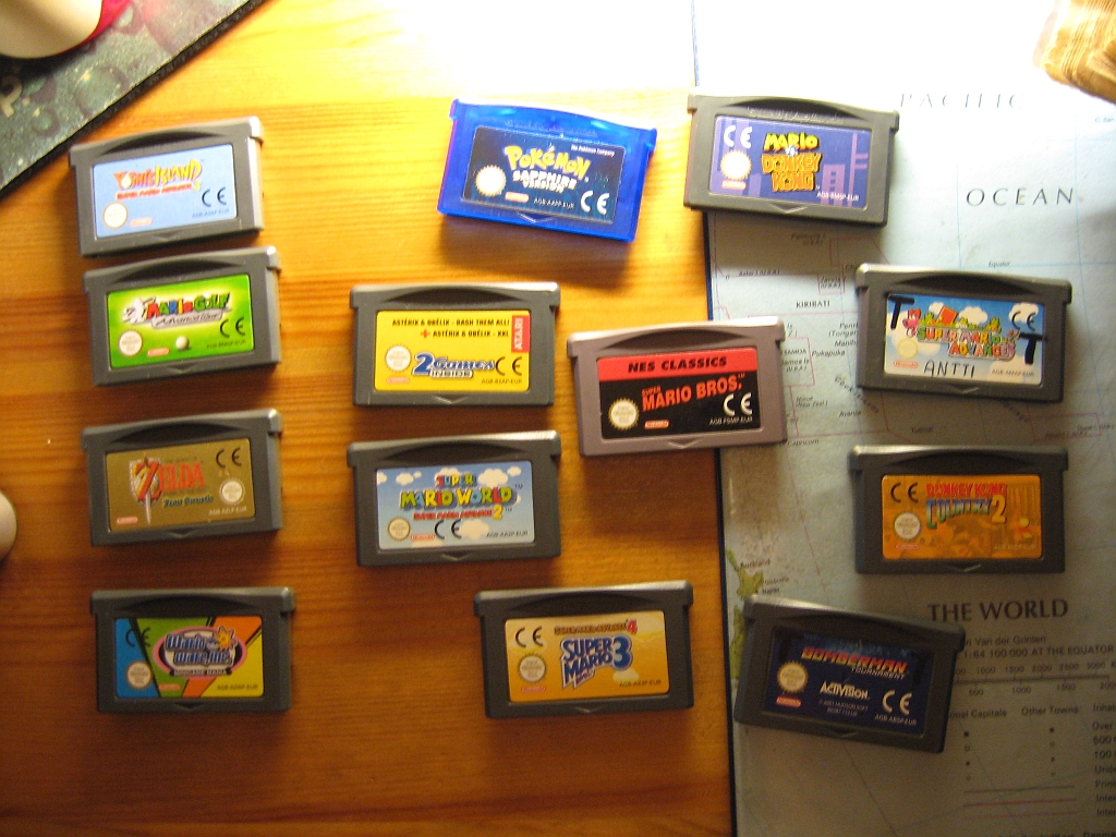 My Game Boy Advance Games By Jormos On Deviantart