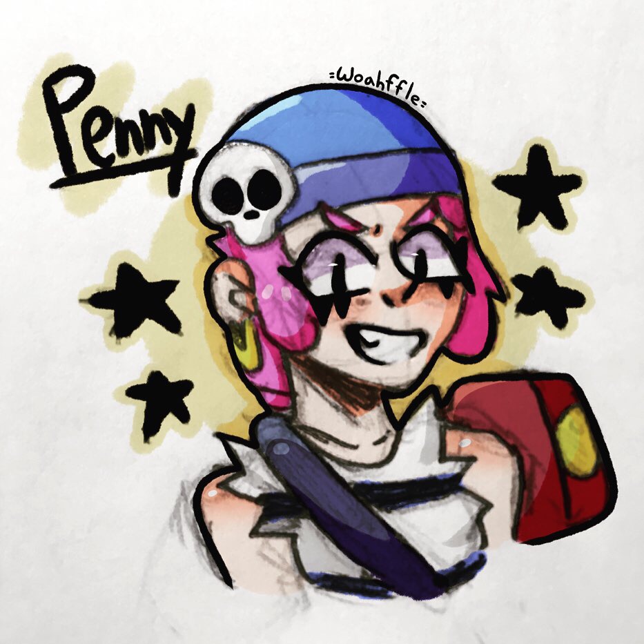 Penny From Brawl Stars By Woahffle On Deviantart - penny brawl stars dibujo