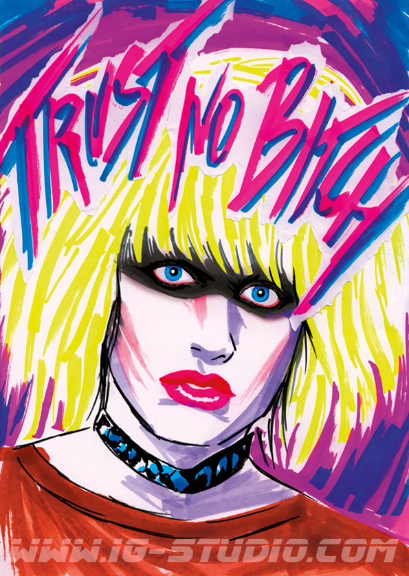 Trust no Bitch 10 Replicant Pris by soyivang