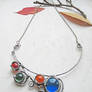 Multicolored Glass Necklace