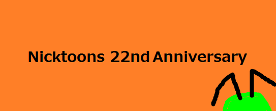 Nicktoons 22nd anniversary