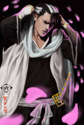 Byakuya Kuchiki by HaitianHallow