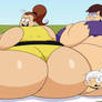 Luan Luna belly Fat Ass