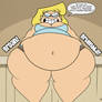 Lori Loud Belly fat