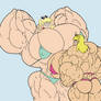 Leni Loud And Lola Loud MuscleGirl Fmg