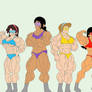 Girl vs Aliens Fmg MuscleGirl Ronnie Anne