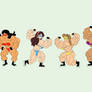 Girl vs Aliens Ronnie Anne Fmg MuscleGirl