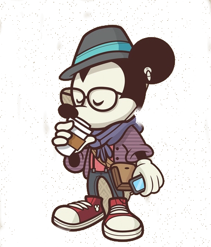 Hipster-mickey-mouse-wonderground-gallery-PNG :3 by Robmery on DeviantArt
