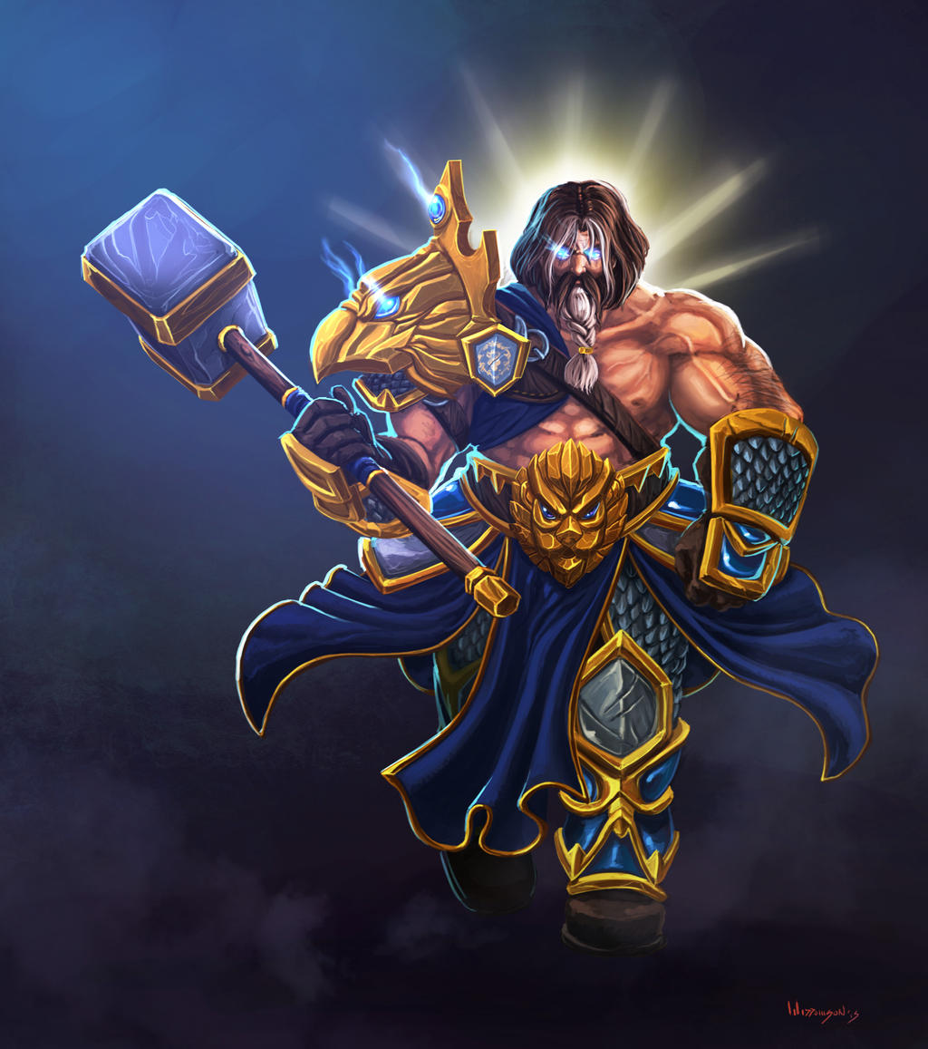 Lightbringer Uther Lightbringer by BenjaminWiddowson on DeviantArt