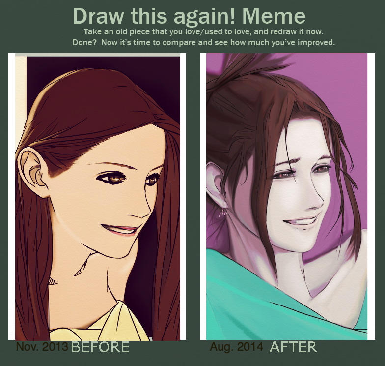 Draw this again! Meme by DeciVantage on DeviantArt