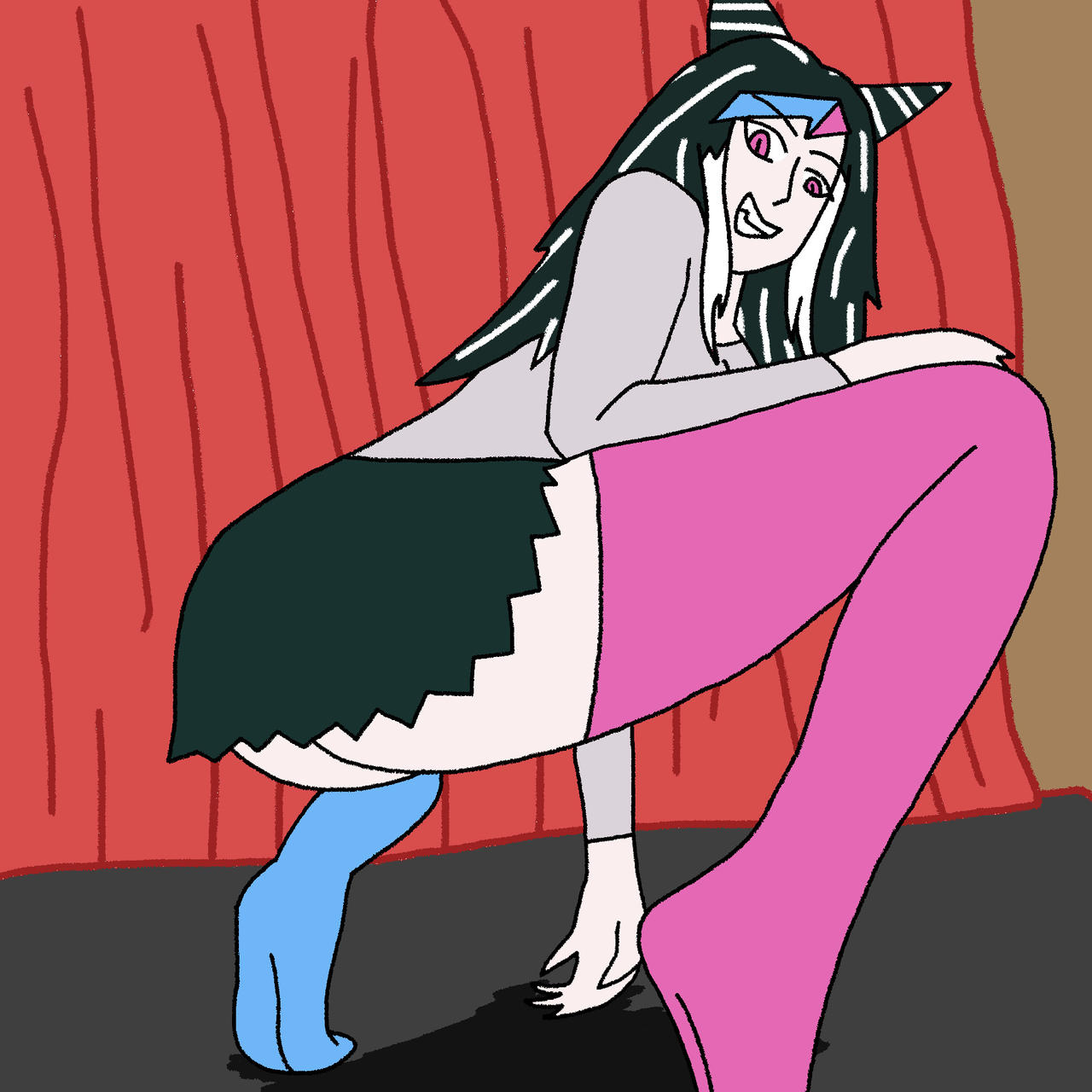 Ibuki Squatting
