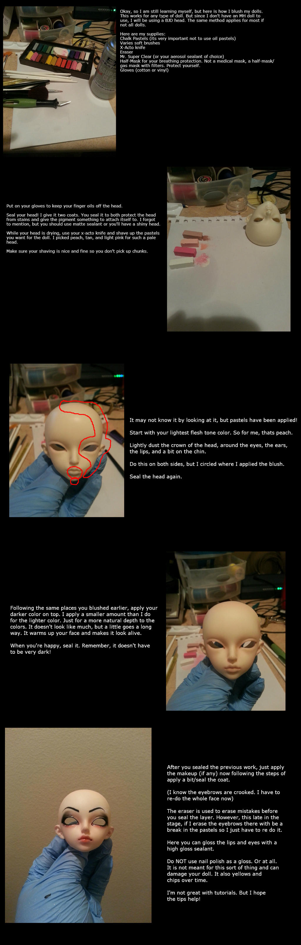 Doll Blushing Tips