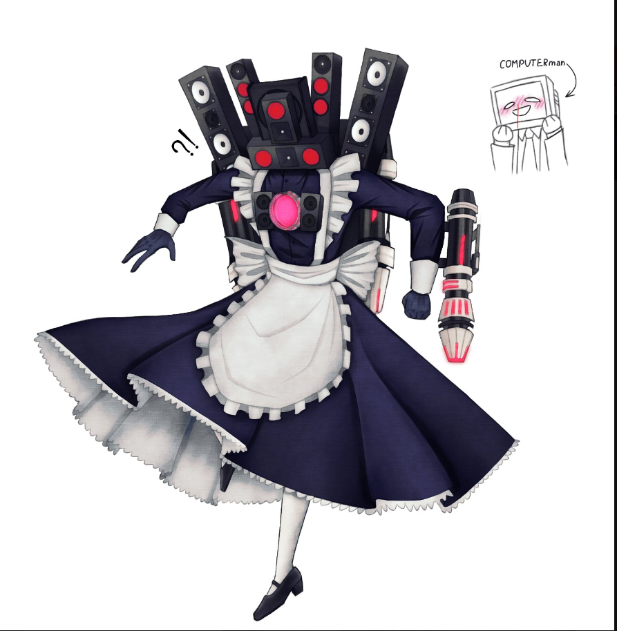 Speaker Titan Maid By Johnidle On DeviantArt speaker-titan-maid-by-johnidle-on-deviantart