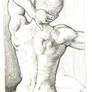 Male figure scetches